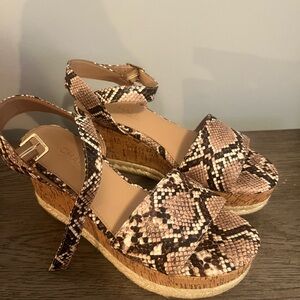 Michael By Michael Shannon Platform Sandals